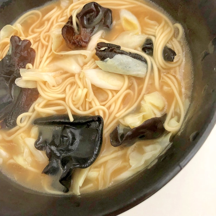 キャベツときくらげのとんこつラーメン レシピ 作り方 By Thank You Good Bye 楽天レシピ キャベツときくらげのとんこつラーメン レシピ 作り方 By Thank You Good Bye 楽天レシピ